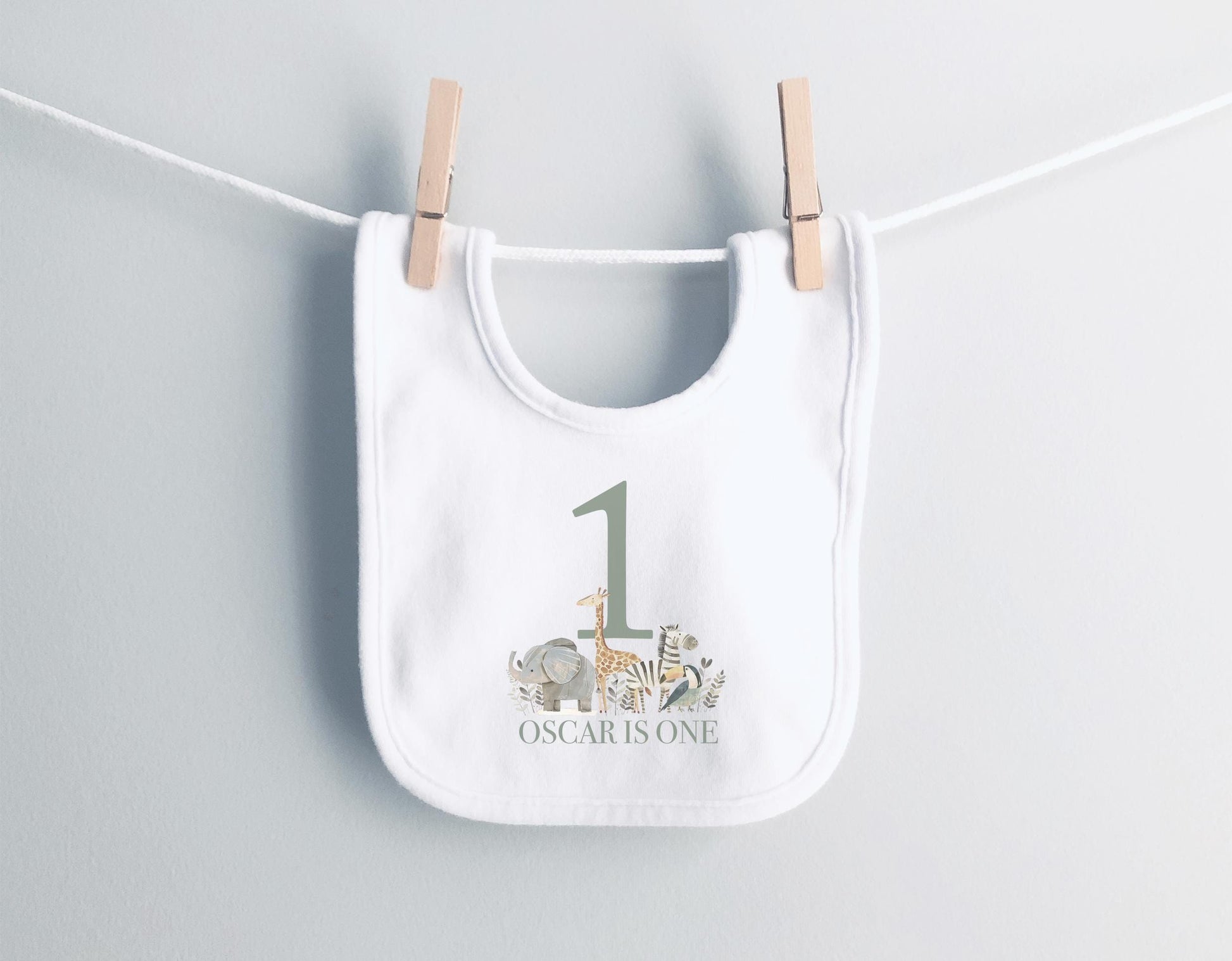 personalised first birthday safari animal baby vest, birthday animal bib, Personalised 1st birthday vest, Personalised birthday vest