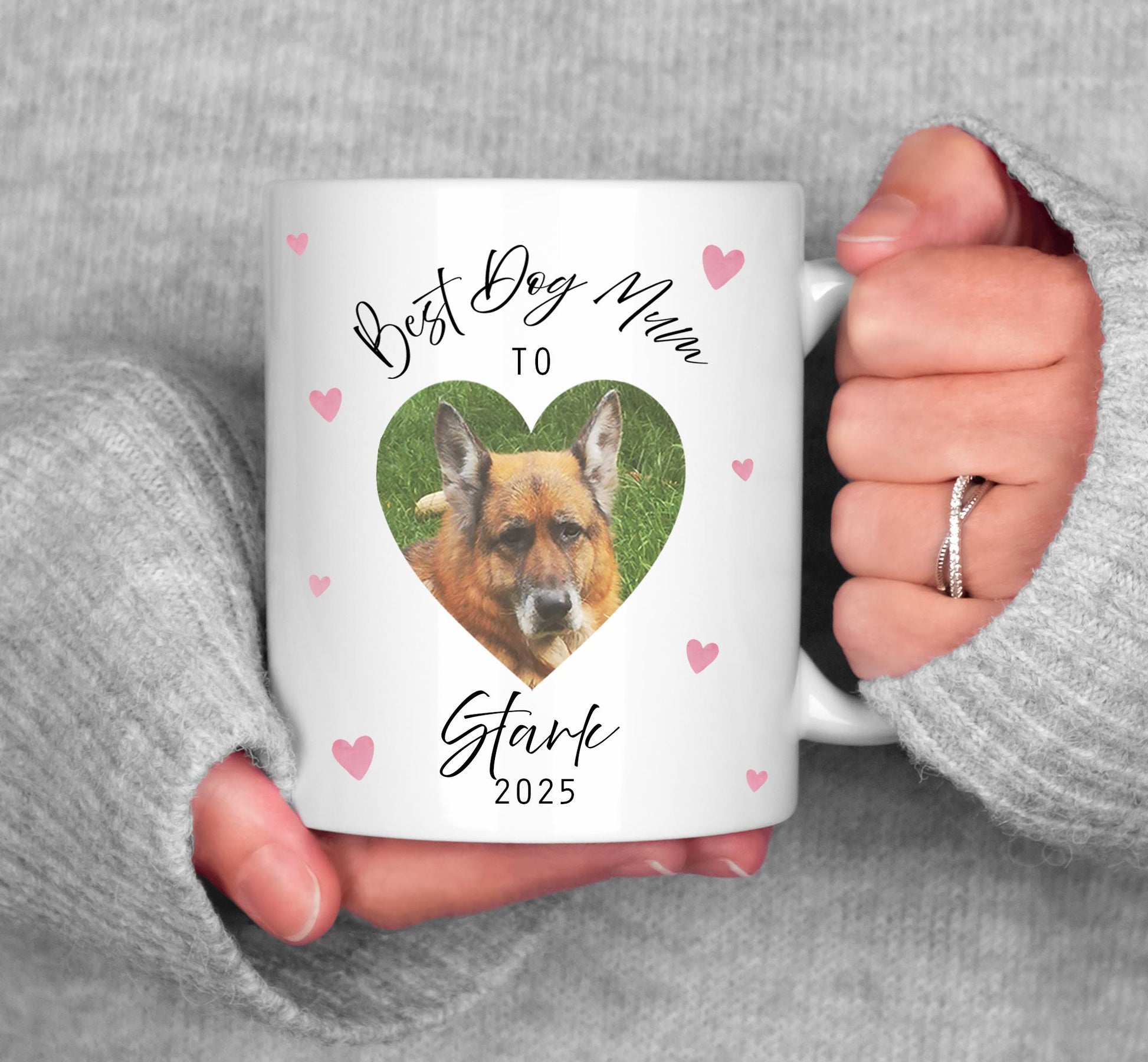 Personalised dog mum mug, Mothers day mug, birthday mug, Nan mug, Mummy mug, worlds best dog mummy