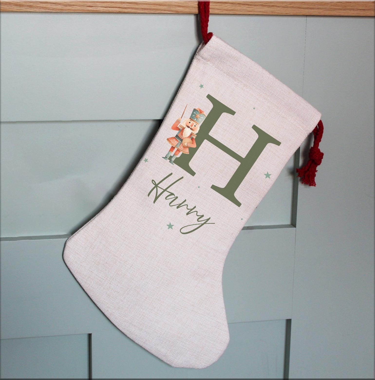 Personalised special delivery nutcracker christmas stocking christmas eve box personalised santa sack first christmas gift