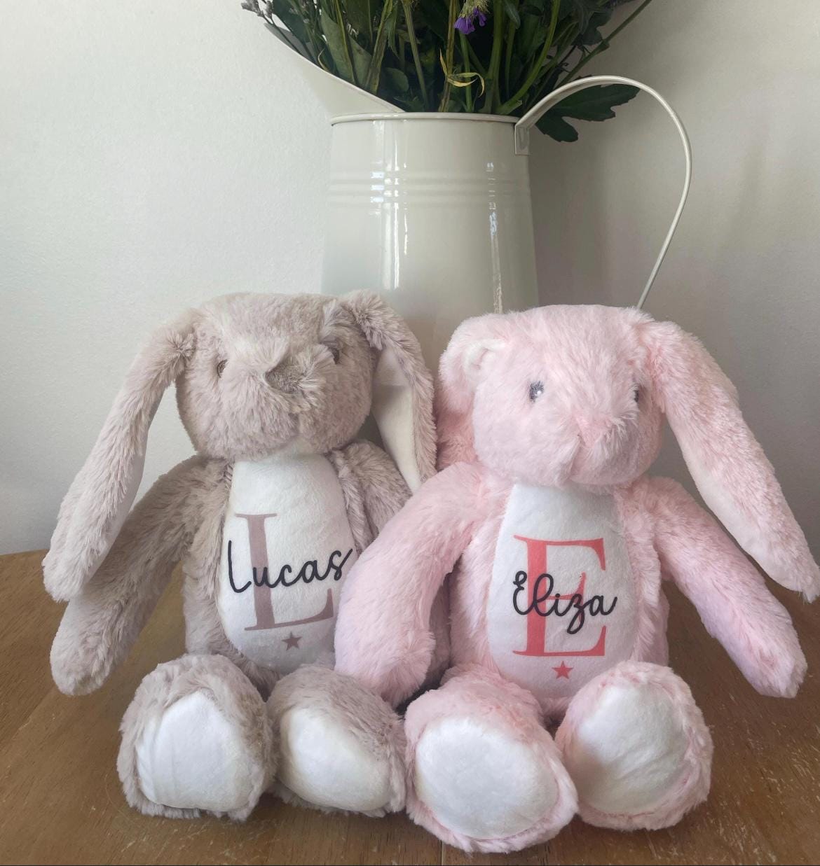 Personalised new born baby teddy, Personalised baby girl teddy gift, Personalised new arrival teddy gift, Personalised baby boy teddy