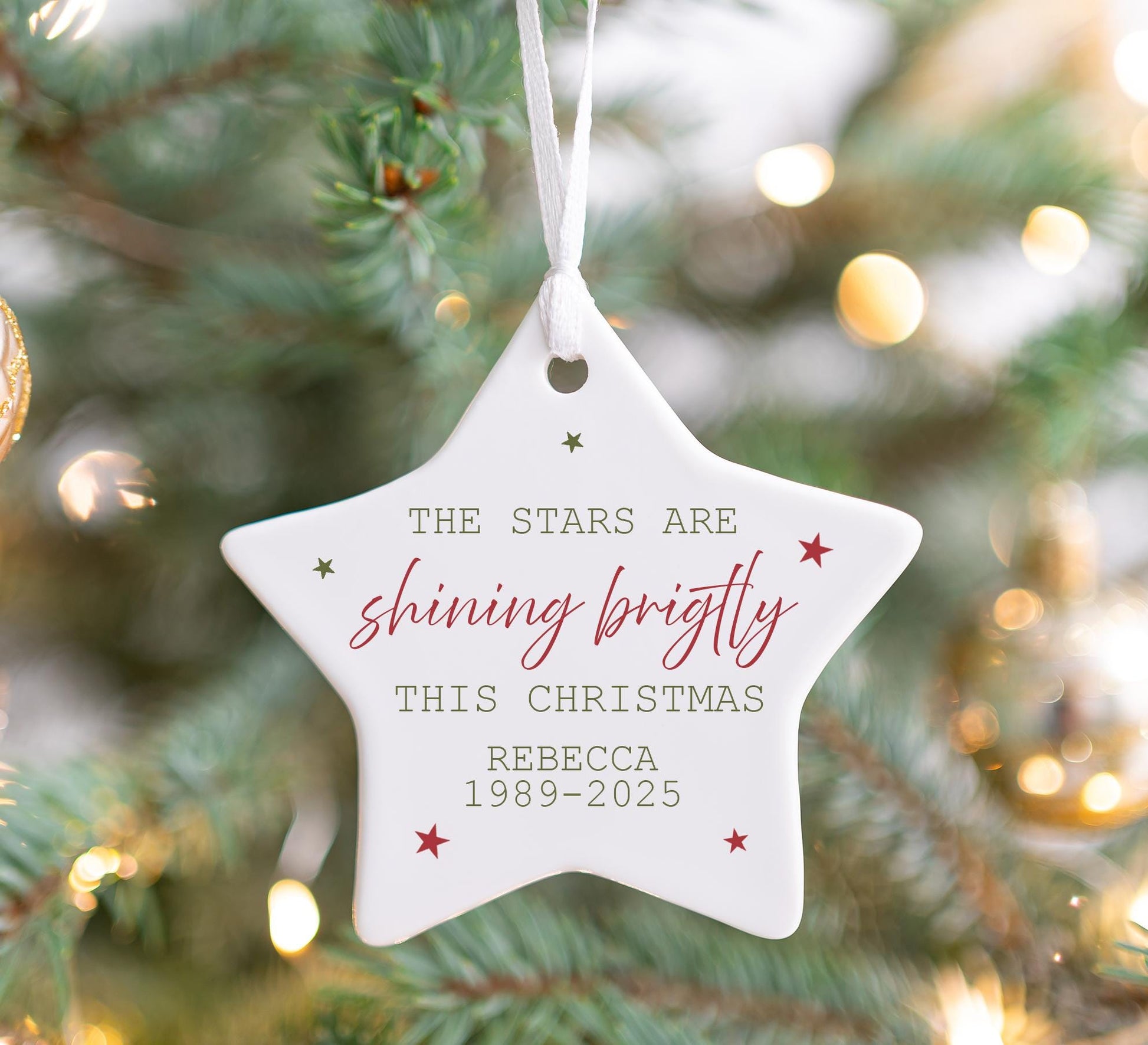 Personalised remberance bauble ,  Personalised christmas bauble , In loving memory bauble ,  Memory christmas bauble , Christmas gift