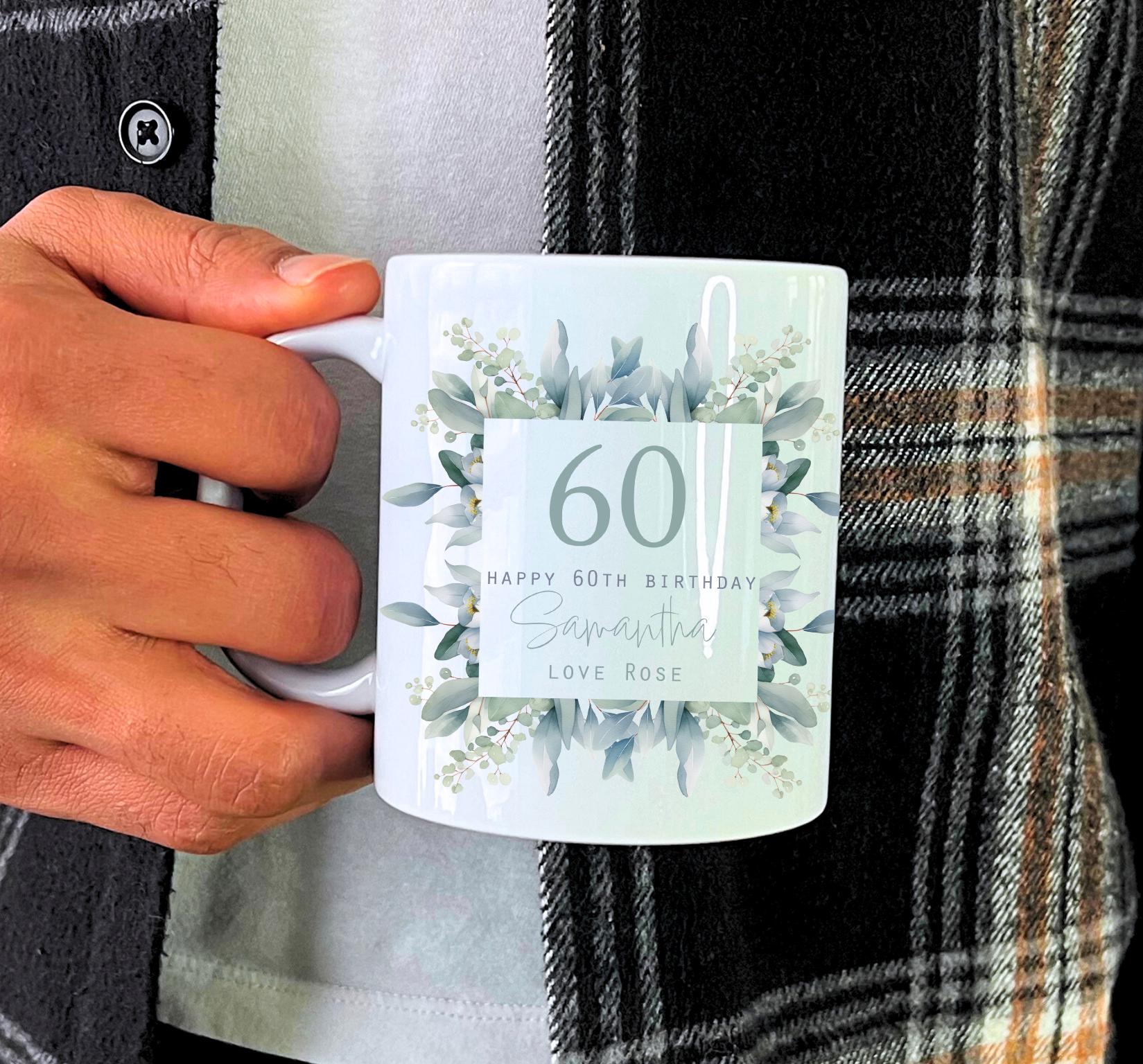 Personalised special birthday ceramic mug, Personalised 50th birthday mug, Personalised 60th birthday mug, Personalised 70th mug