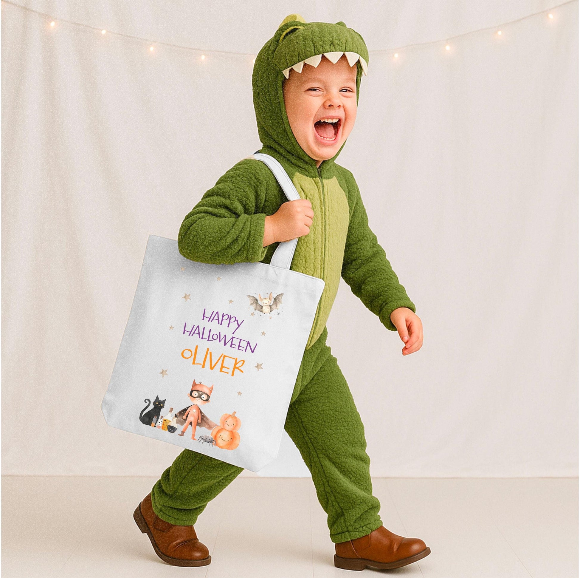 Personalised Halloween superhero bag , Boo Basket , Trick or Treat superhero Bag , Halloween Gift Bag , Halloween superhero Baskets