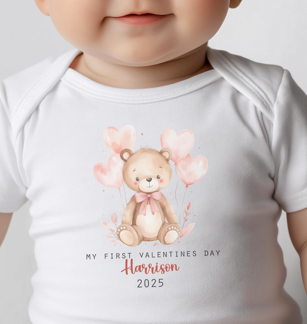 personalised my first valentines day baby clothes first valentines dayvalentines day gift him her valentines day galentines day