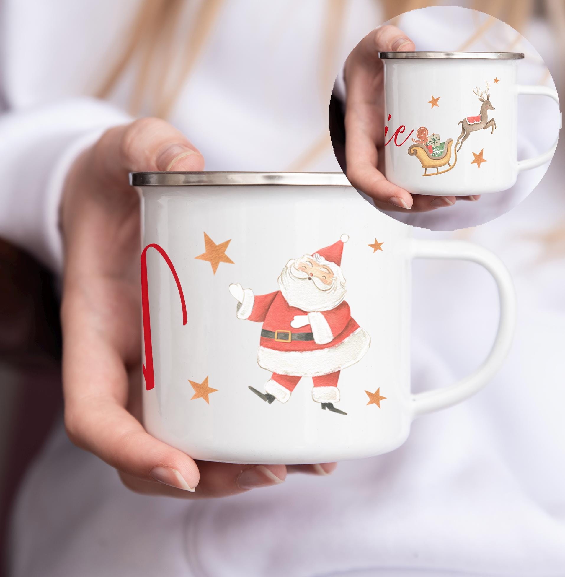 Personalised christmas  mug , Personalised childrens mug , Stocking filler , Christmas eve box , Hot chocolate mug , Hot chocolate mug