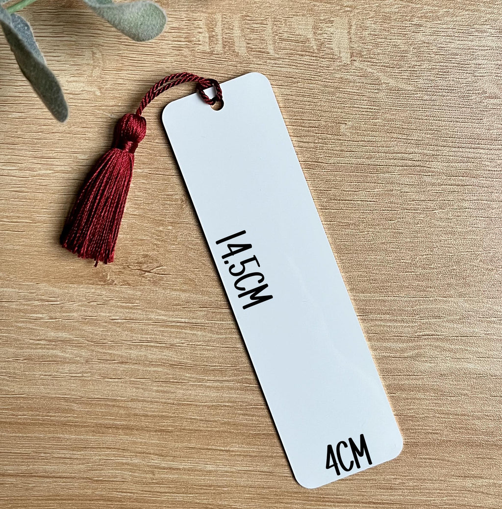 Personalised teacher bookmark, Personalised teaching assistant bookmark, Teacher appreciation gift