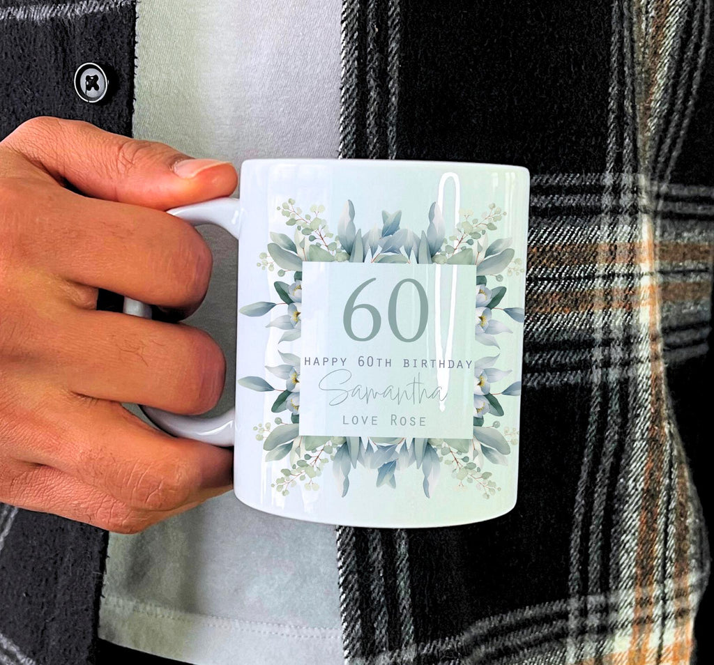 Personalised special birthday ceramic mug, Personalised 50th birthday mug, Personalised 60th birthday mug, Personalised 70th mug
