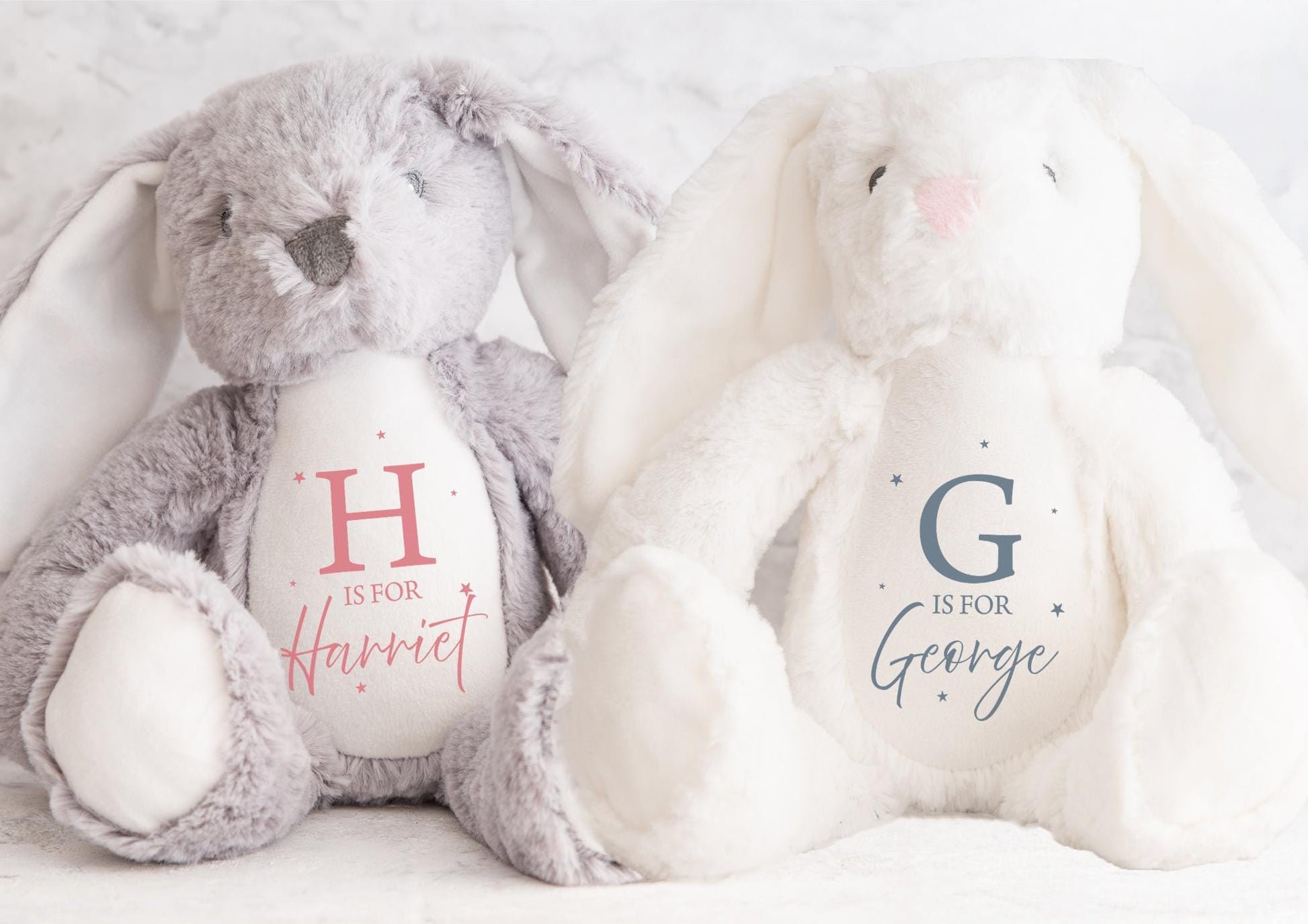 Personalised Bunny Rabbit,Girl New Birth,Personalised Plush Soft Toy,Personalised Teddy,Kids Cuddly Toy,Girls And Boys Teddy,New Baby Gift
