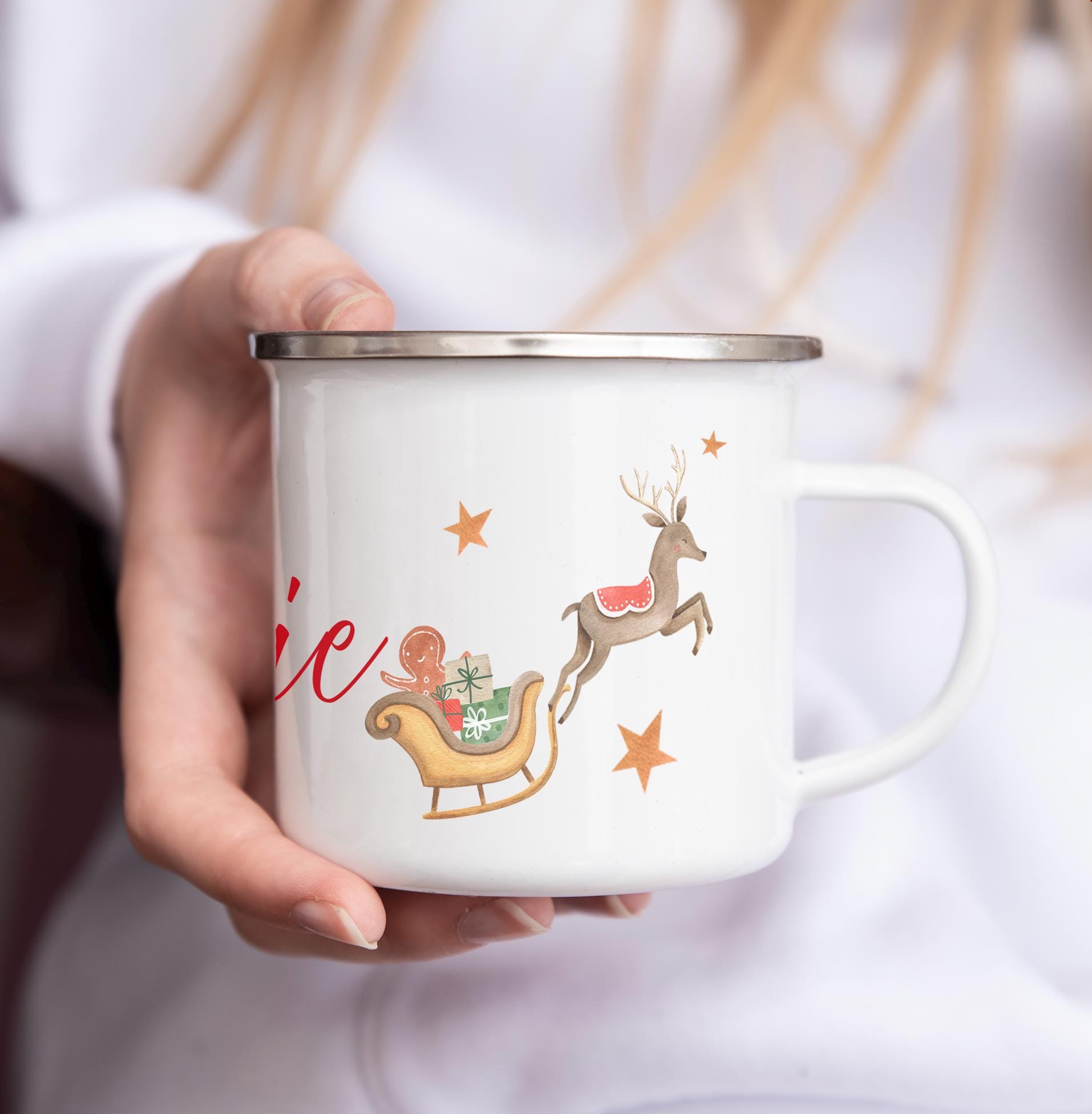 Personalised christmas  mug , Personalised childrens mug , Stocking filler , Christmas eve box , Hot chocolate mug , Hot chocolate mug