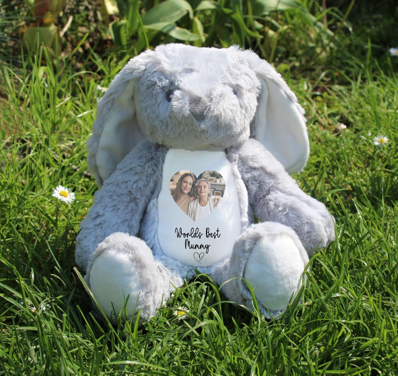 Personalised worlds best nanny and mummy photo teddy, Mothers day gift, Birthday gift, Gifts for mum, Gifts for nanny