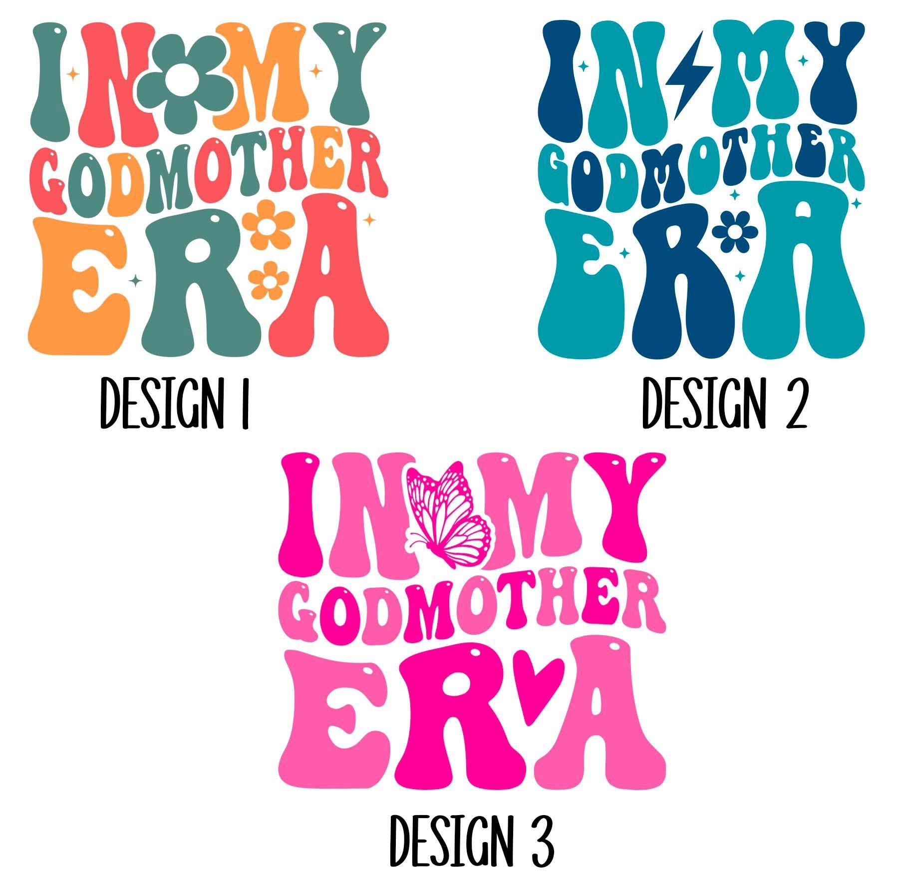 Personalise retro in my godmother era ceramic mug gift, Godparent mug gift, Godparents gifts, Godparent proposal