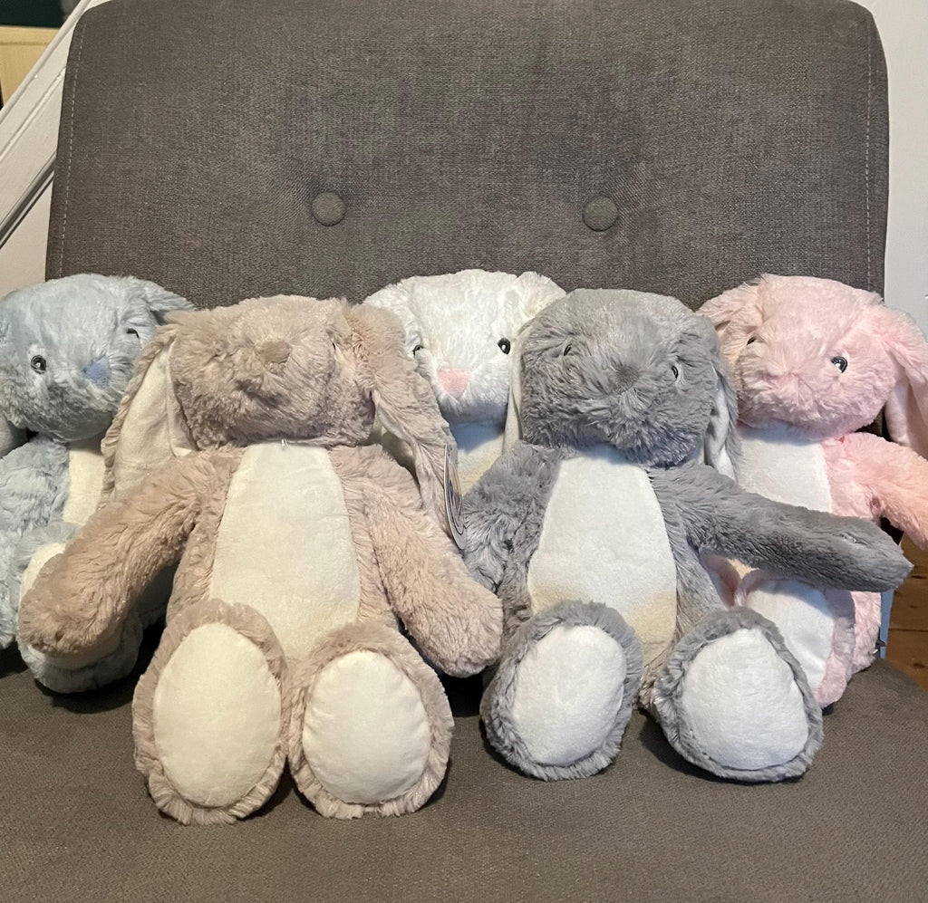 personalised memorial a cuddle from heaven bunny gift breavement teddy