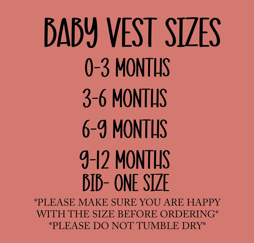 Personalise coming soon baby announcment vest, coming soon baby vest, baby reveal vest