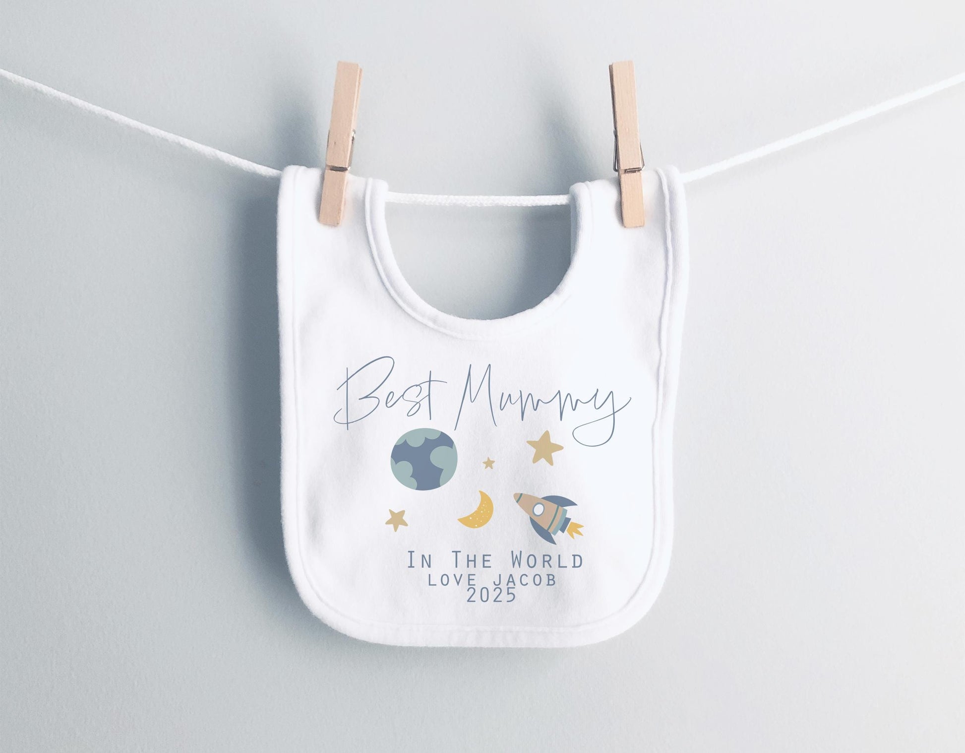 personalised best mummy in the world babies vest, baby clothes, mothers day gift, first mothers day, first mothers day gift