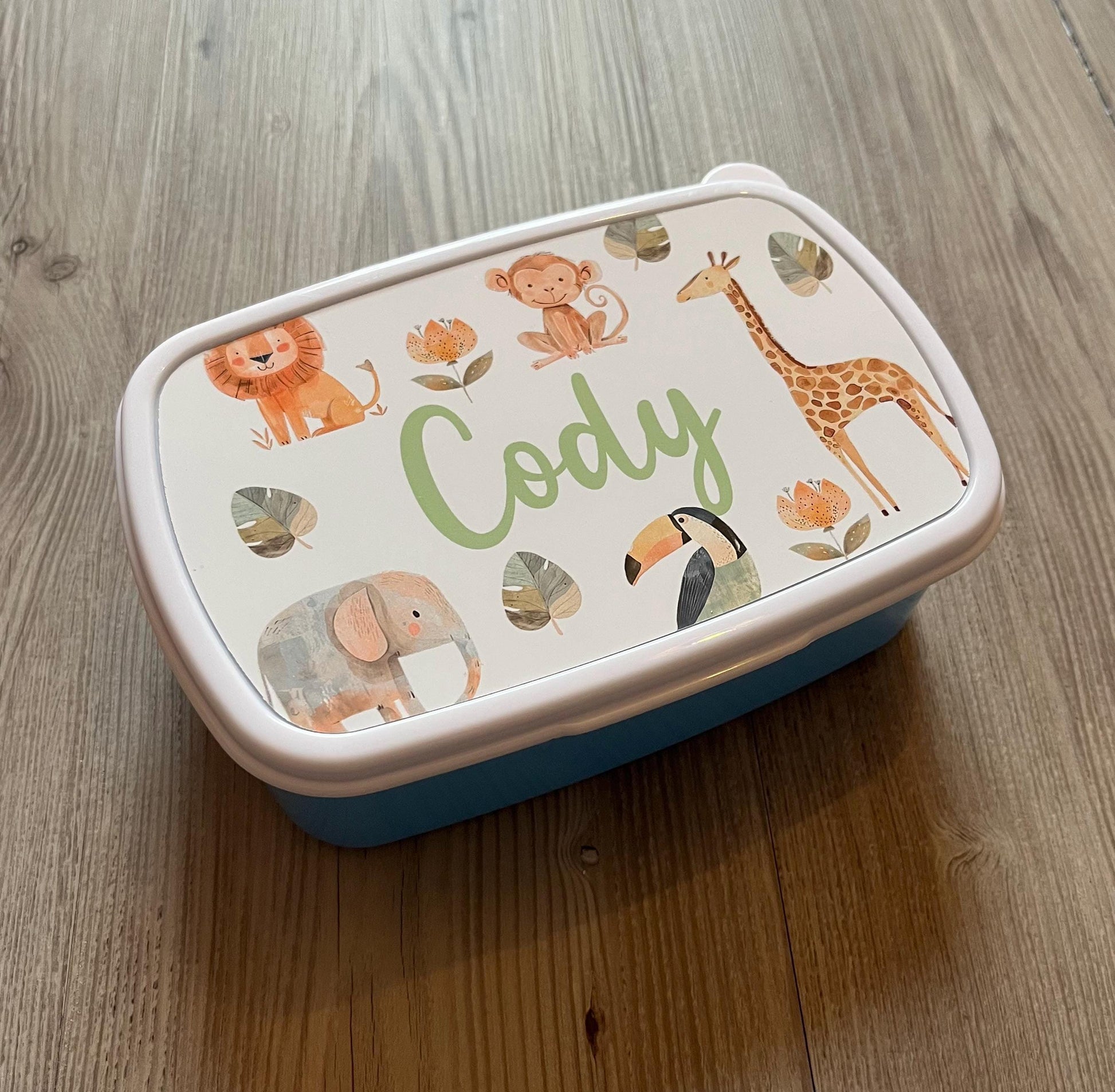 Personalised childrens lunch box, Personalised childrens snack box, Back to school snack box, Custom childrens snack box