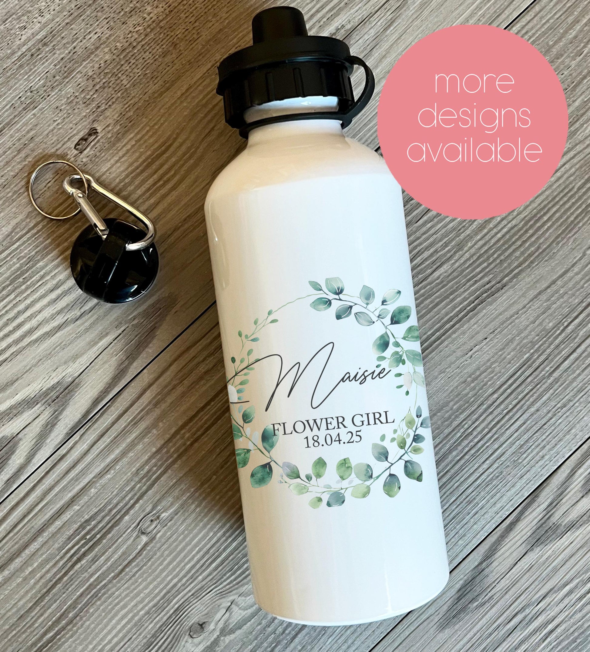 Personalised flower girl bridesmaid childrens bottle wedding  gift, Flower girl bottle, bridesmaid bottle, best man bottle, Page boy bottle