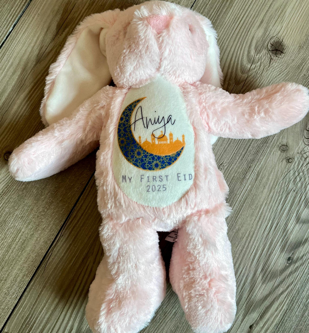 Personalised my first eid mubarak teddy, Eid mubarak teddy Eid mubarak gift, Eid mubarak soft toy