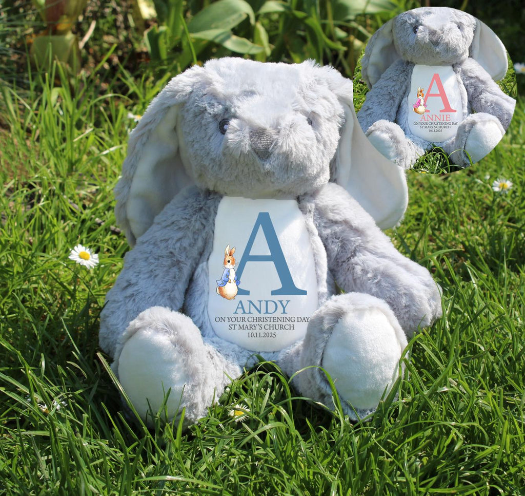 Personalised christening keepsake teddy gift, Personalised baptism baby teddy, Personalised naming ceramony teddy