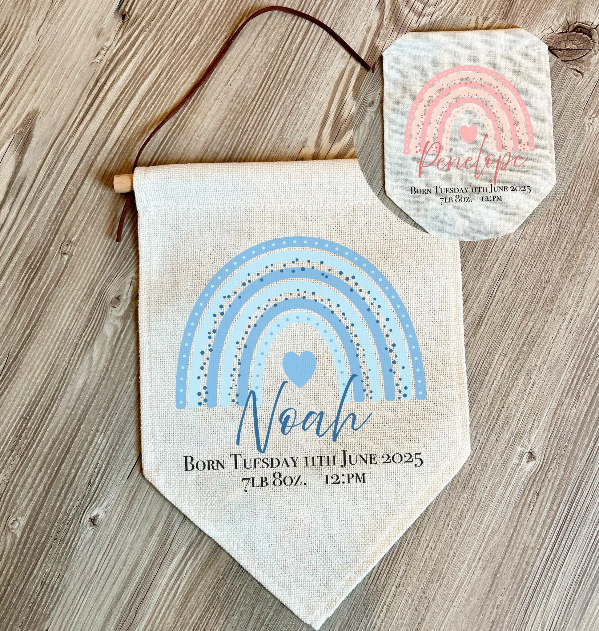 personalise new baby birth wall hanging,new baby gift, nursery decor, baby gifts, rainbow baby gift, personalised baby gifts, new baby