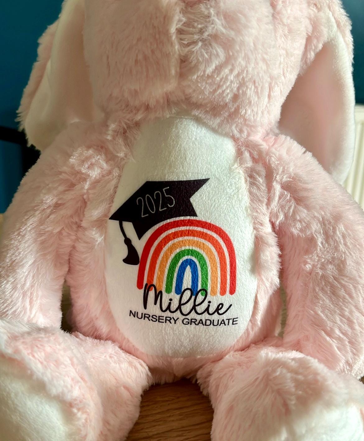 Personalised childrens graduation preschool teddy gift, Personalised childrens graduation daycare and nursery teddy gift