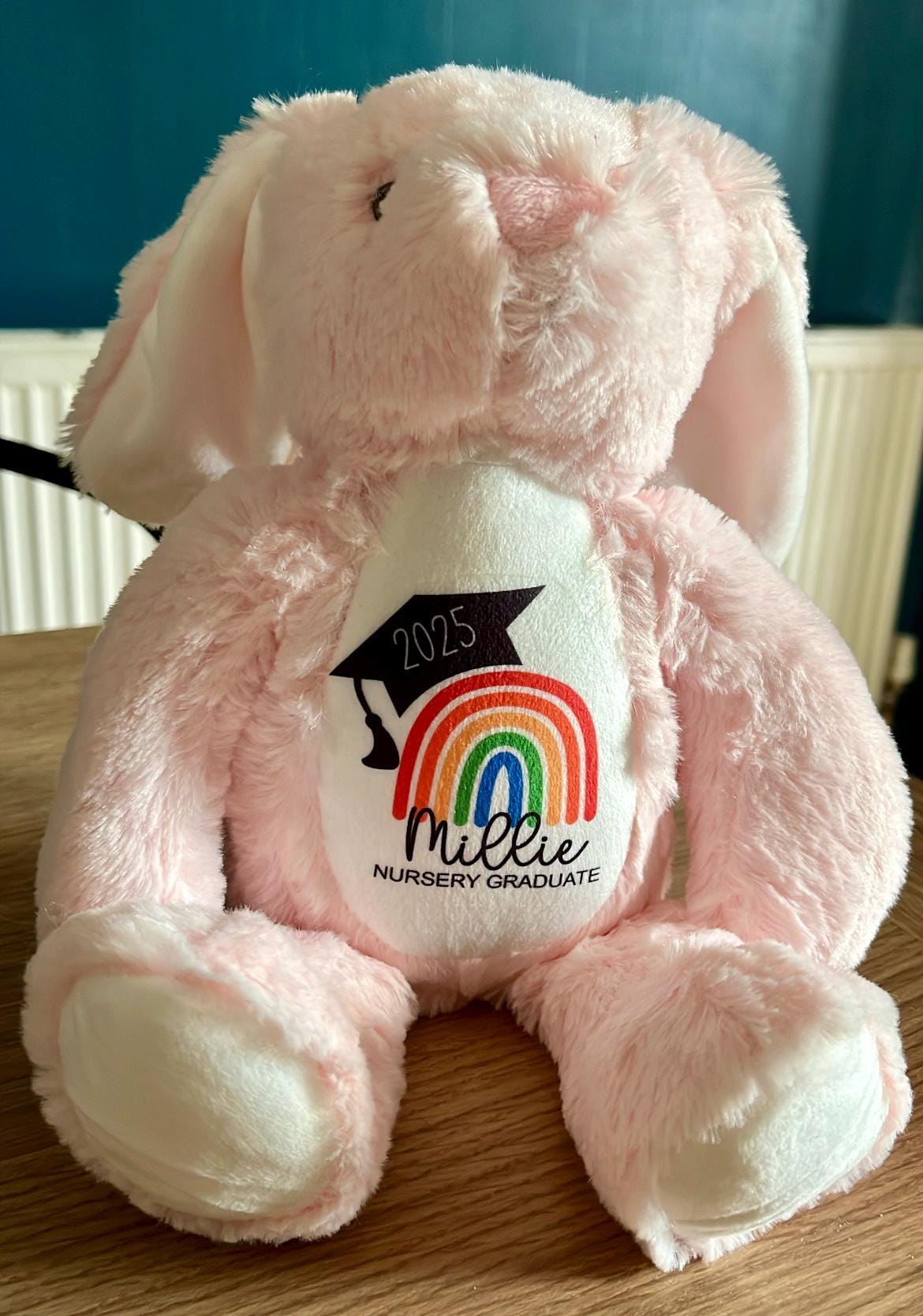 Personalised childrens graduation preschool teddy gift, Personalised childrens graduation daycare and nursery teddy gift