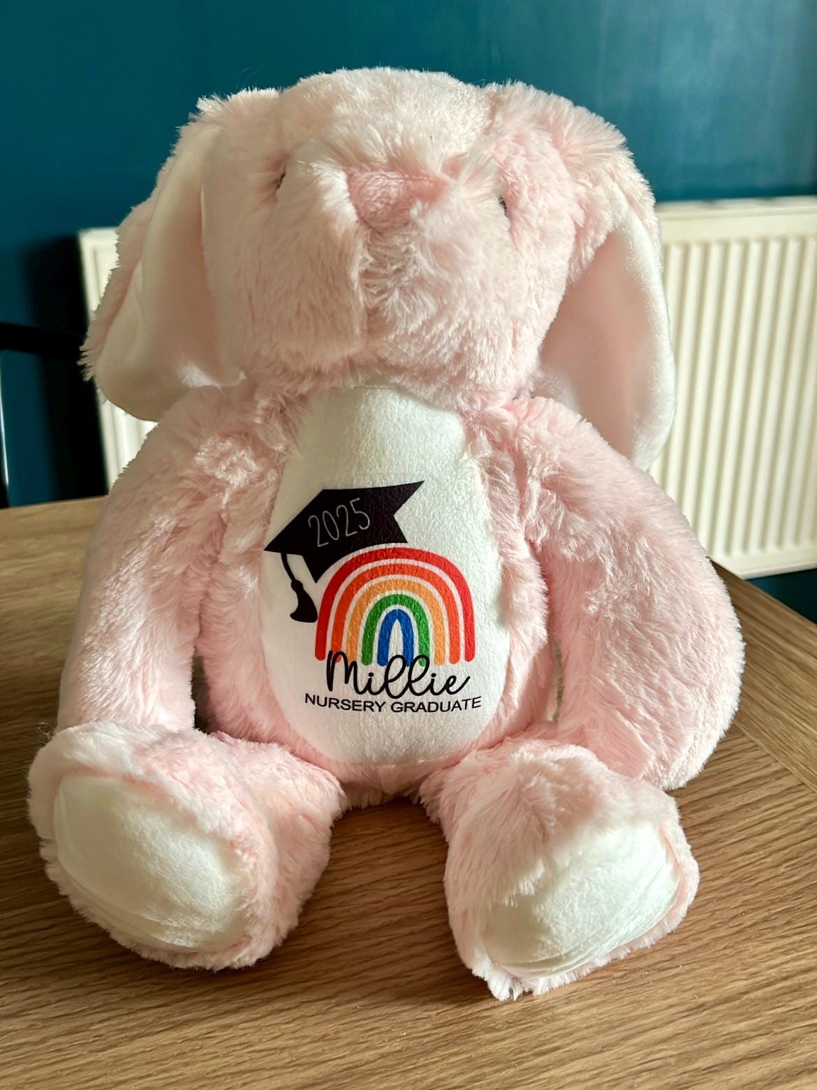 Personalised childrens graduation preschool teddy gift, Personalised childrens graduation daycare and nursery teddy gift