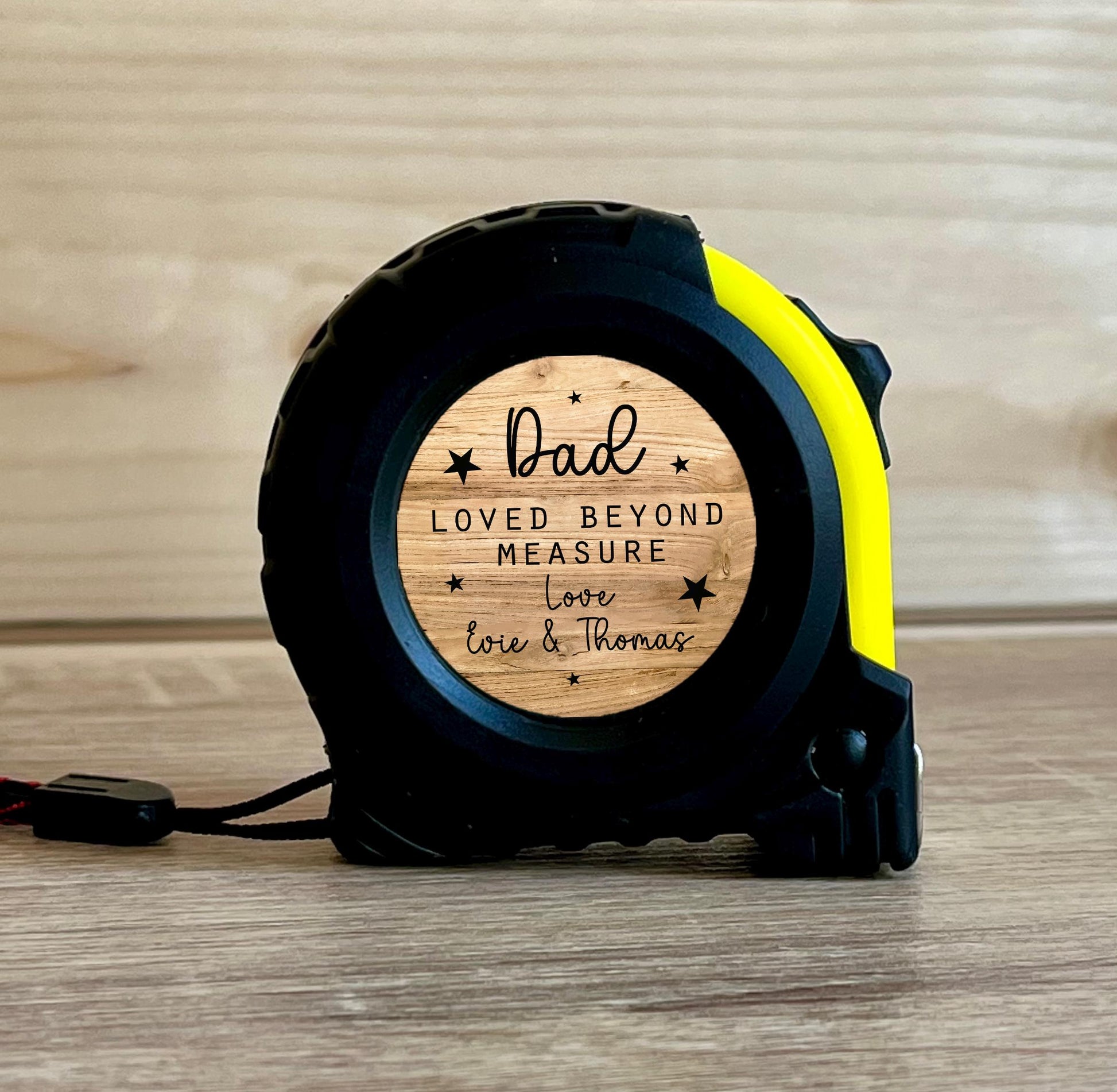 Personalised fathers day gift, Personalised tape measure, Gifts for him, Gifts for dad, DIY tape measure gift, Birthday gift for dad