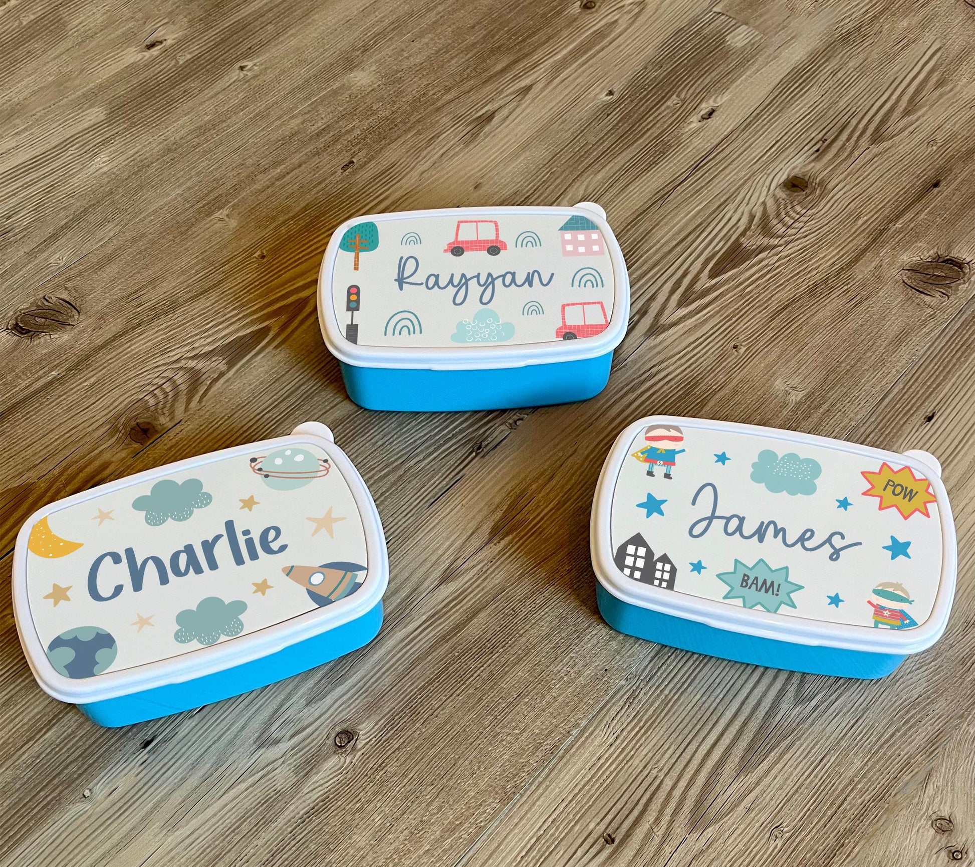 Personalised childrens lunch box, Personalised childrens snack box, Back to school snack box, Custom childrens snack box,
