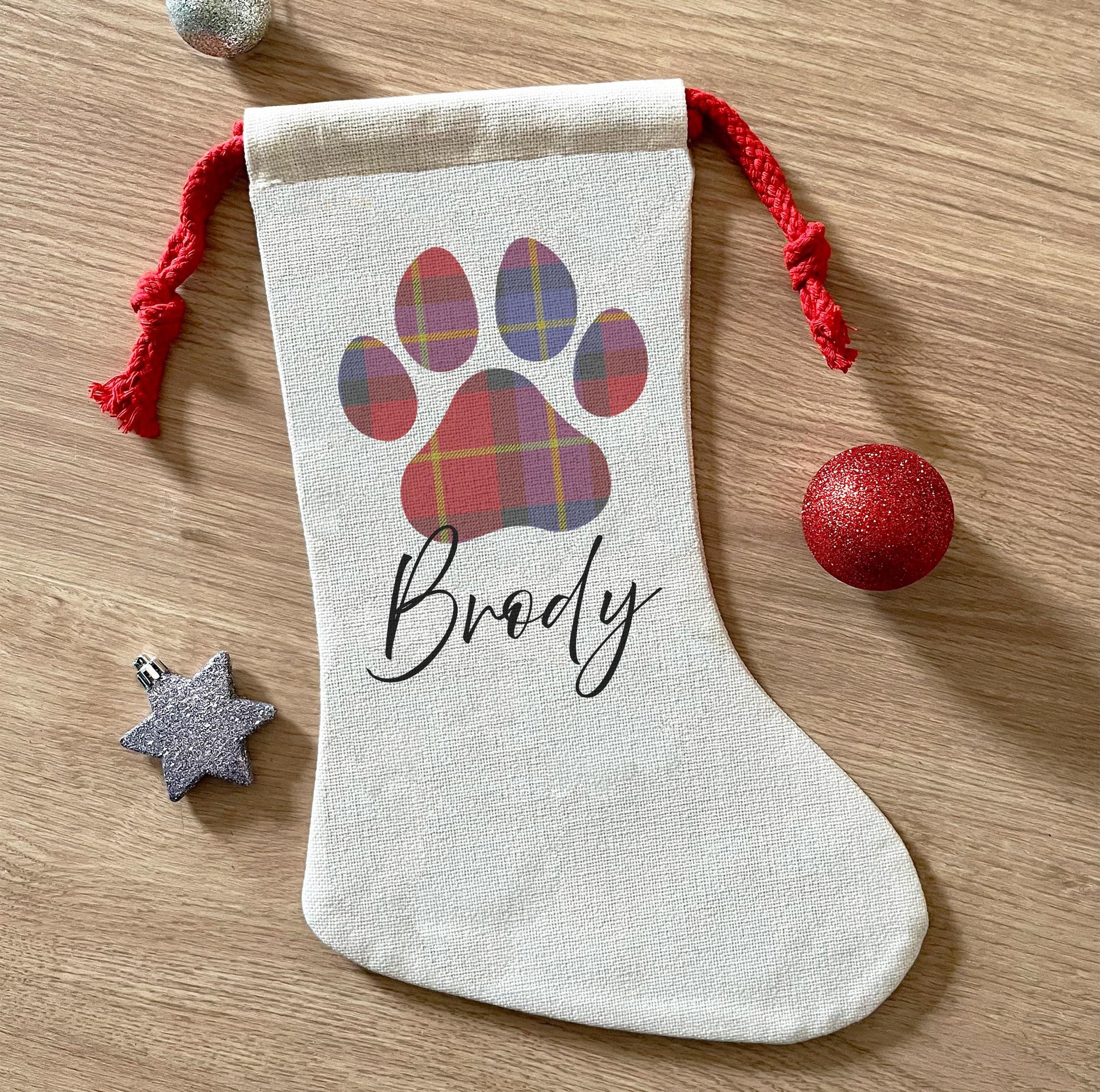 Personalised christmas special delivery from santa paws pet stocking christmas eve box personalised santa sack first christmas gift