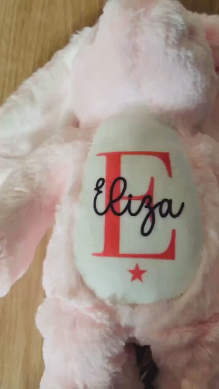 Personalised new born baby teddy, Personalised baby girl teddy gift, Personalised new arrival teddy gift, Personalised baby boy teddy